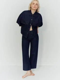 REN HI RISE WIDE LEG RINSE