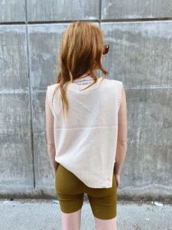 RIBBED BIKE SHORTS