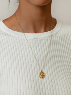 ROSE COIN NECKLACE