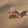 SMALL MOON HAIR CLAW TAUPE