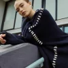 STRINGS KNIT TOP