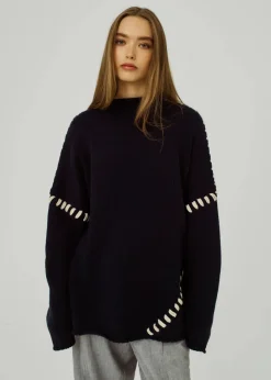 STRINGS KNIT TOP