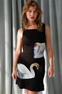 SWAN MINI DRESS