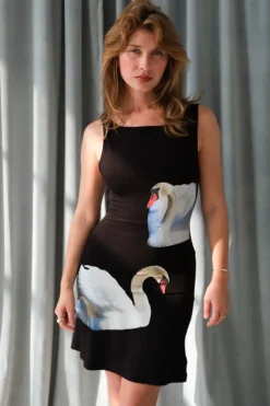 SWAN MINI DRESS
