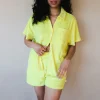 TERRY SHIRT SET
