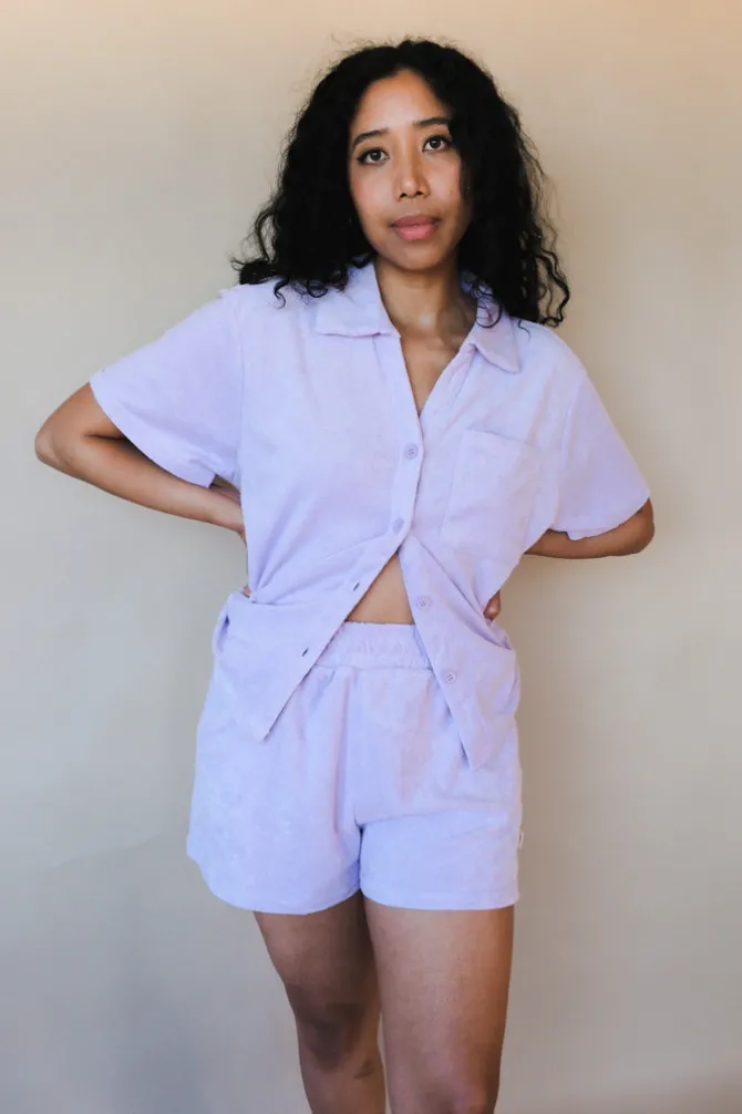 TERRY SHIRT SET