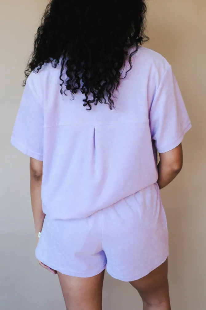 TERRY SHIRT SET