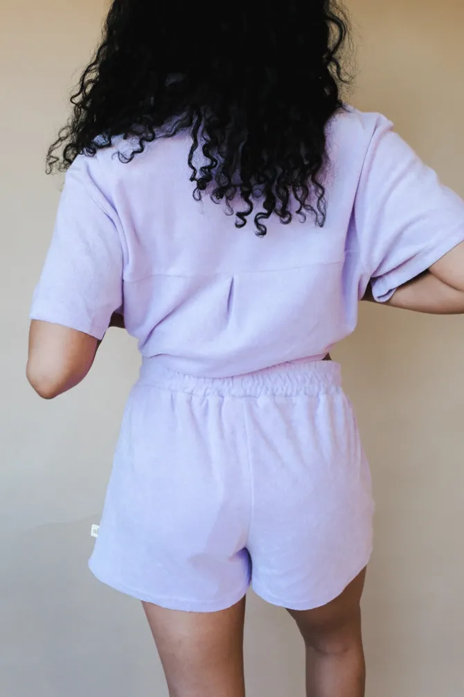 TERRY SHIRT SET