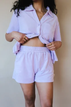 TERRY SHIRT SET