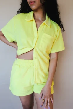 TERRY SHIRT SET