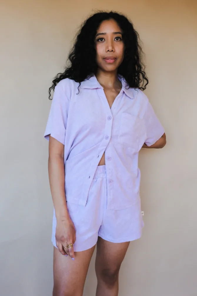 TERRY SHIRT SET