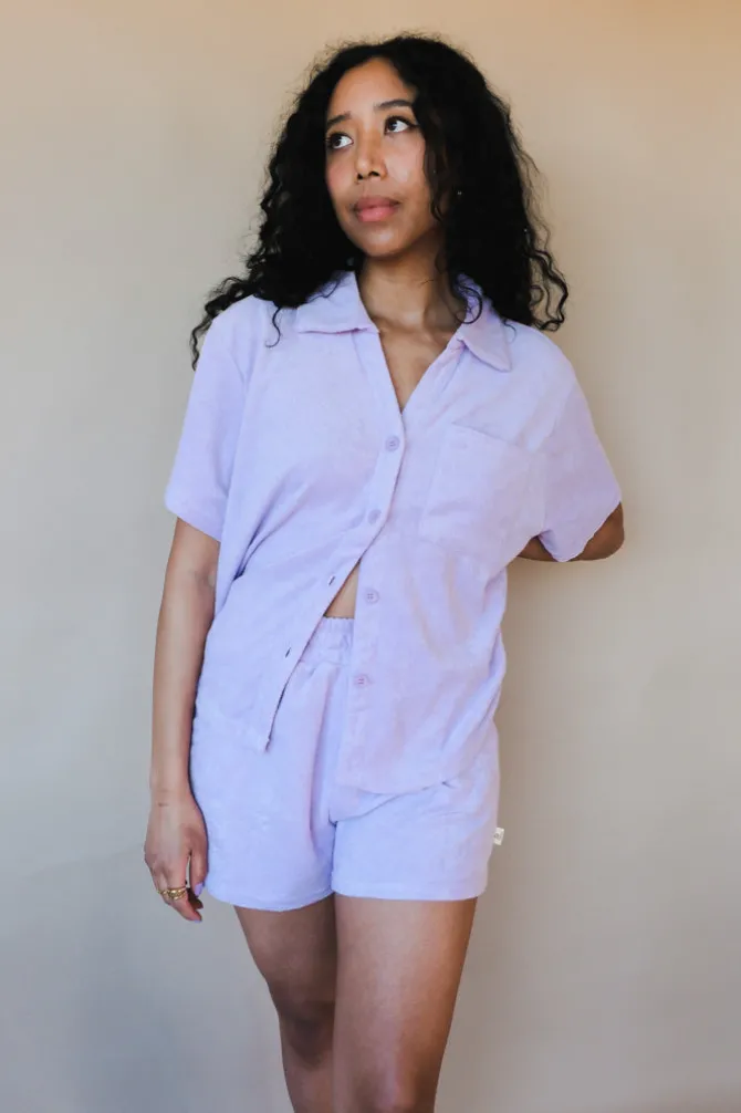 TERRY SHIRT SET