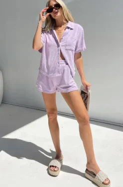 TERRY SHIRT SET