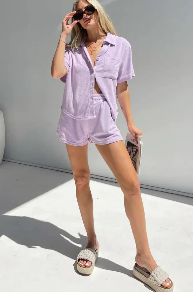TERRY SHIRT SET