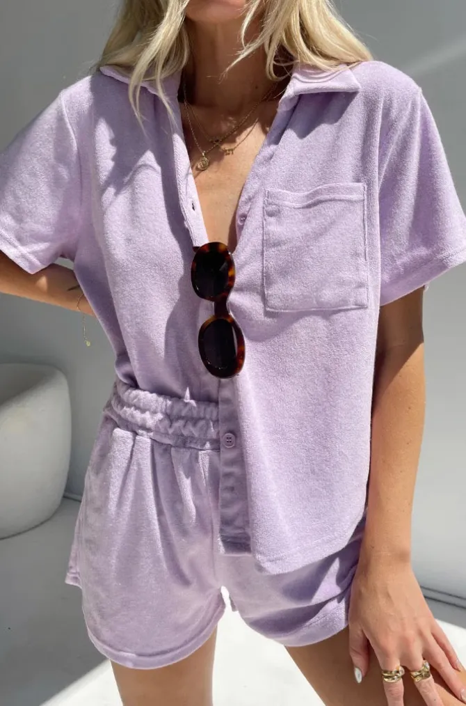 TERRY SHIRT SET