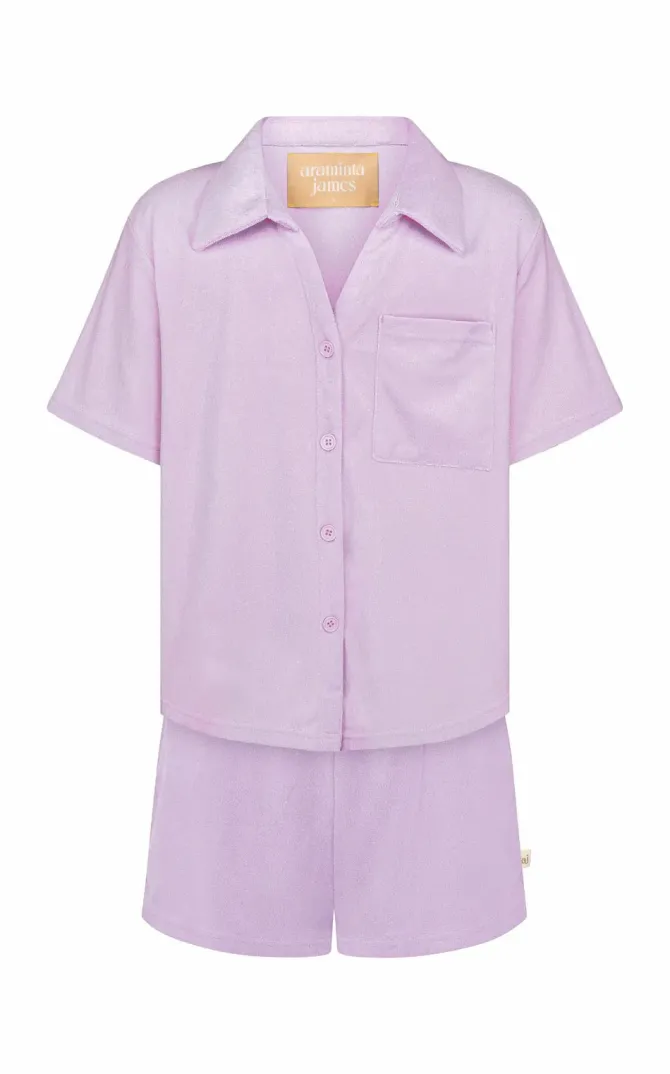 TERRY SHIRT SET