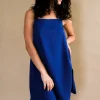 TESSA DRESS ROYAL BLUE