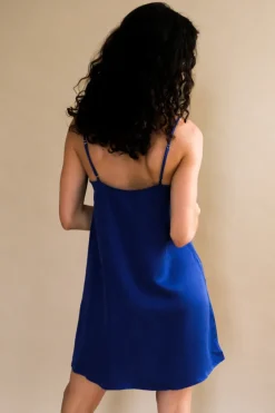TESSA DRESS ROYAL BLUE