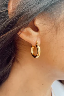 THICK MAYSON HOOPS GOLD