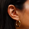 THICK MAYSON HOOPS GOLD