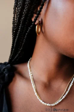 THICK MAYSON HOOPS GOLD