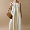 TONI WOVEN SILK DRESS