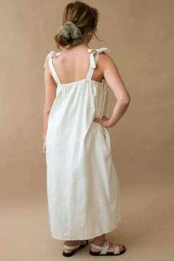 TONI WOVEN SILK DRESS