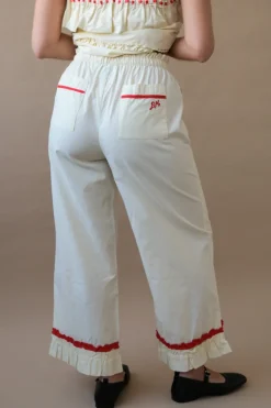 TULA FRILLY HEM TROUSER