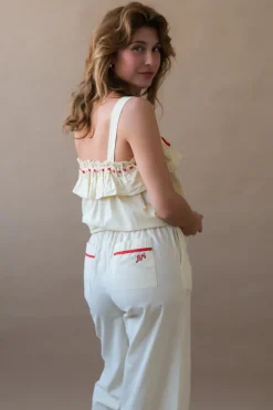 TULA FRILLY HEM TROUSER