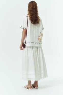 UNISEX GRAPHIC OPEN COLLARED SHIRT