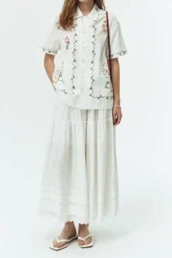 UNISEX GRAPHIC OPEN COLLARED SHIRT