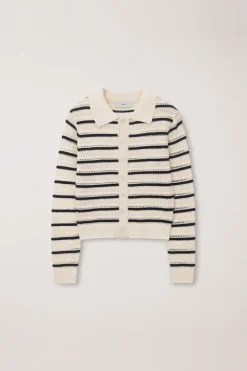 UNISEX OPEN COLLAR CARDIGAN