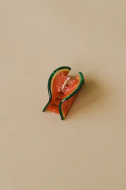 WATERMELON HAIR CLAW