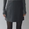 WOOL BLEND MINI SKIRT