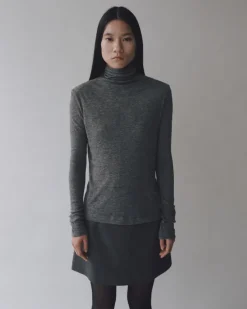 WOOL BLEND MINI SKIRT